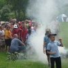 Children at smoking ceremony